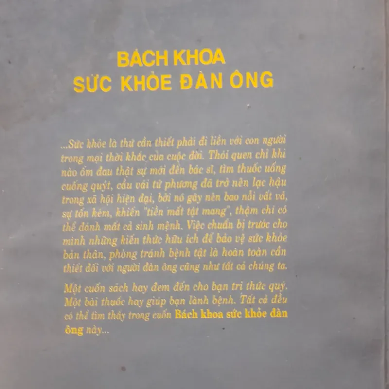 BÁCH KHOA SỨC KHỎE ĐÀN ÔNG 576245