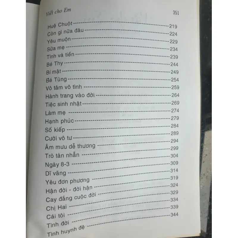 Viết Cho Em 723374