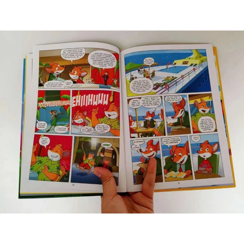 Sách - Geronimo Stilton Reporter (9 cuốn bìa cứng) 359187