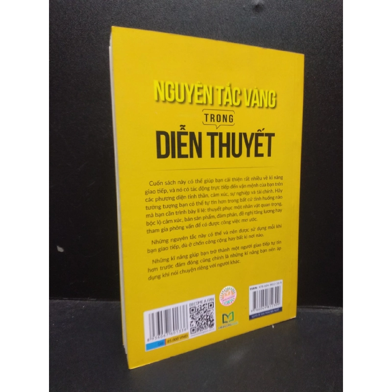 Nguyên tắc vàng trong diễn thuyết 2019 mới 85% highlight HCM2503 sách kỹ năng giao tiếp 913693