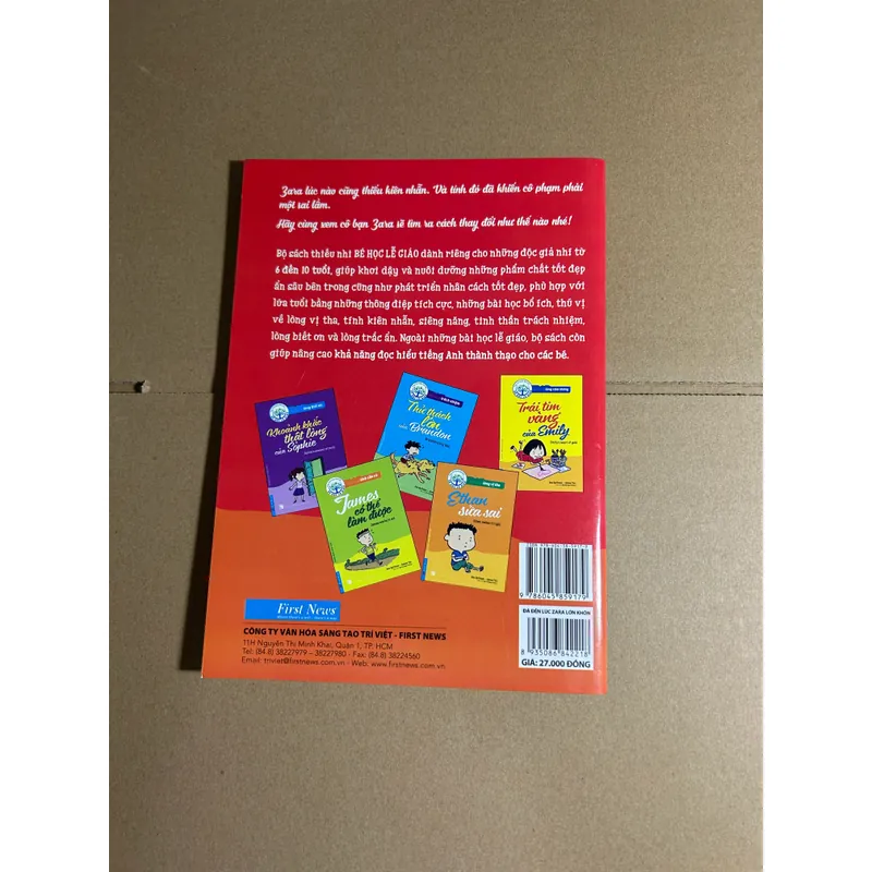 Bài học về tính kiên nhẫn - đã đến lúc zara lớn khôn (song ngữ) 732516