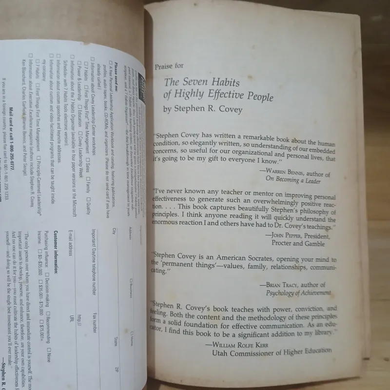 7 Habits of Highly Effective People - Stephen R.Covey 928389