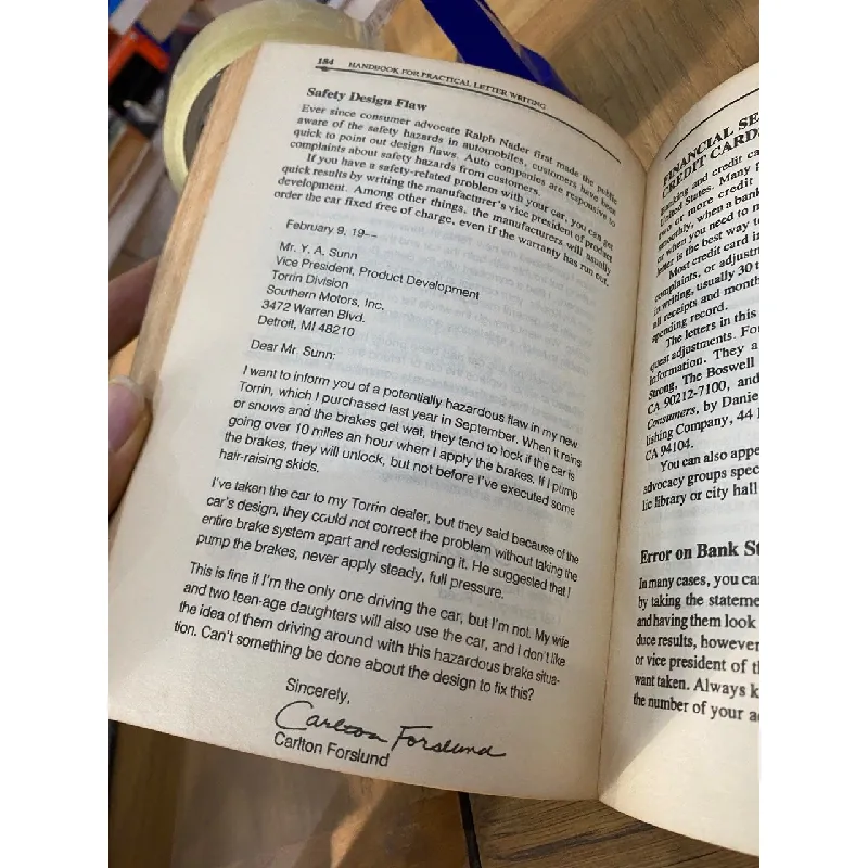 Handbook for Practical Letter Writing - L. Sue Baugh 562637