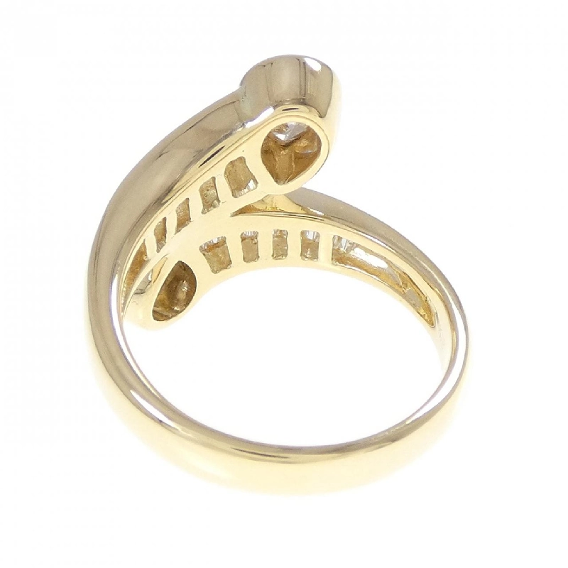 Nhẫn kim cương K18YG - Hàng hiệu Authentic 850527