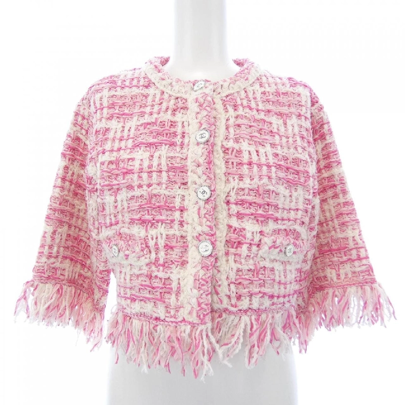 Áo khoác không cổ CHANEL P77004K11117 - Hàng hiệu Authentic 812916