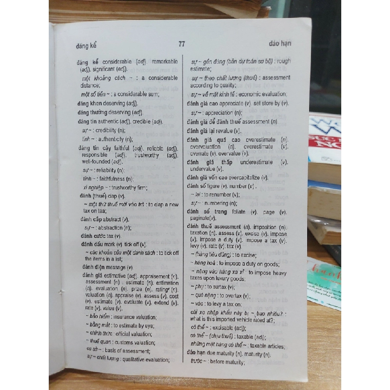 Từ Điển Việt Anh Thương Mại – Tài Chính 551171