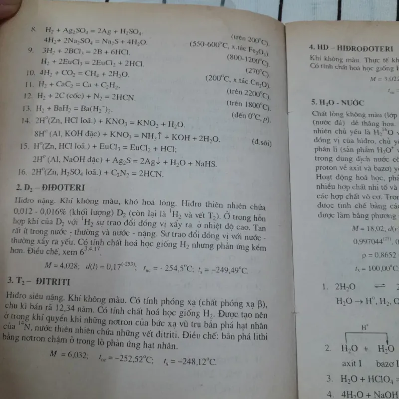 Tính chất lý hóa học CÁC CHẤT VÔ CƠ. Cb Giáo sư Nga R. A. Liđin... 791944