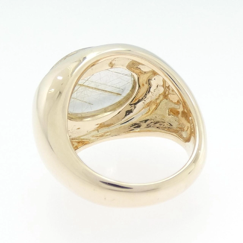 Nhẫn thạch anh rutile K10YG 667902