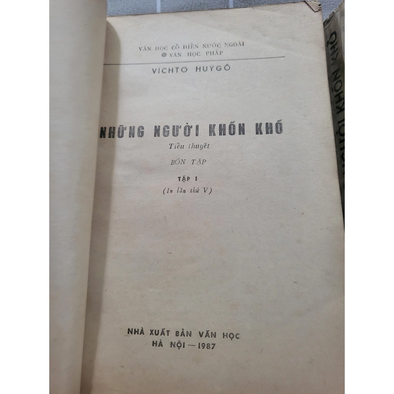NHỮNG NGƯỜI KHỐN KHỔ - Huỳnh Lý, ,Vũ Đình Liên, Lê Trí Viễn, Đổ Đức Hiểu dịch  272688