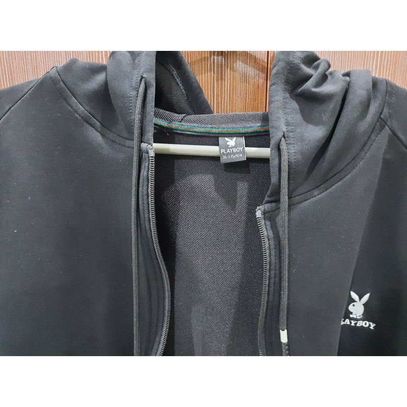 Áo hoodie nỉ nam logo playboy 73308