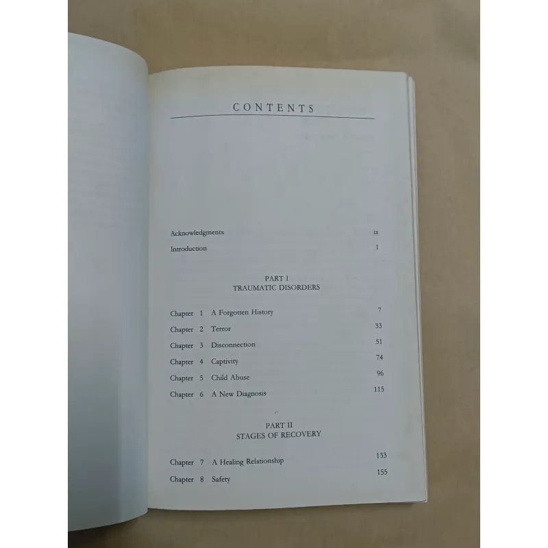 Trauma and Recovery - Judith Lewis Herman 973821