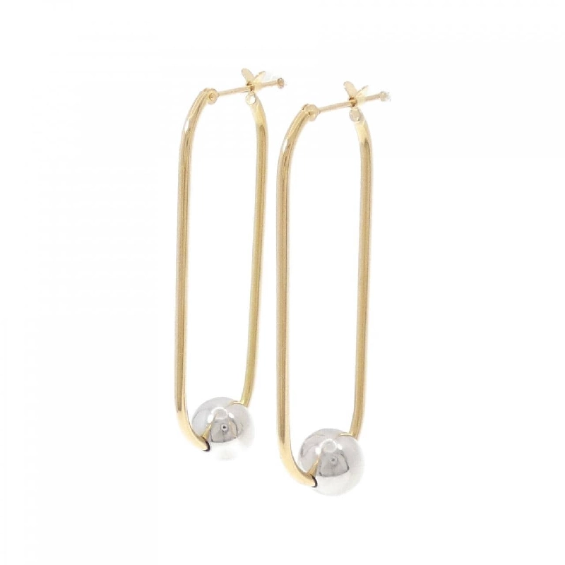 K18YG/K18WG Bông tai - Hàng hiệu Authentic 867335