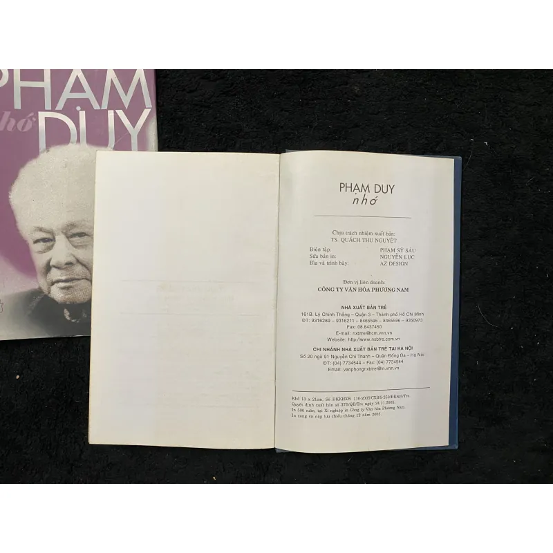 Nhớ -Hồi ức Phạm Duy bản đặc biệt có chữ ký  1008522
