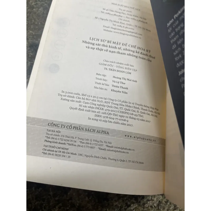 Lịch sử bí mật đế chế Hoa Kỳ John Perkins 740443