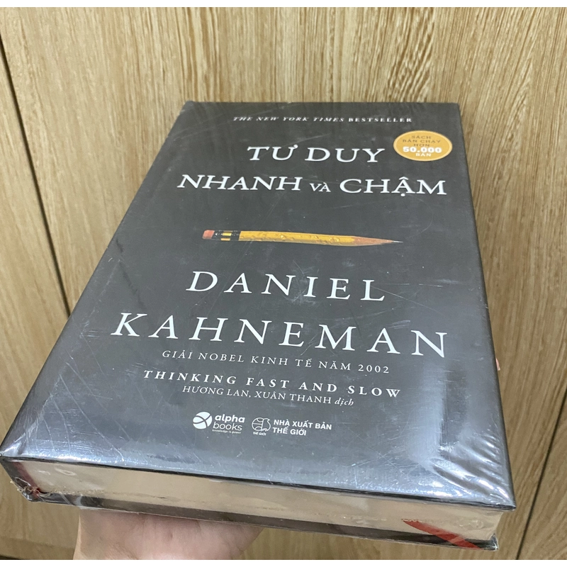 Daniel Kahneman | Tư Duy Nhanh và Chậm *BÌA CỨNG*MỚI 100%* [Thinking Fast and Slow] 316891