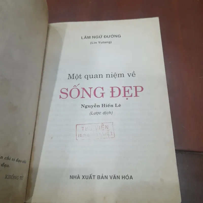 Lâm Ngữ Đường - SỐNG ĐẸP 571862
