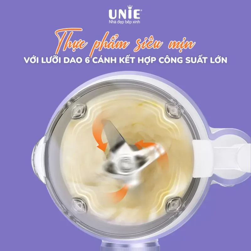 Máy làm sữa hạt UNIE UMB06, dung tích 600ml 796604