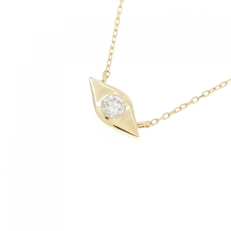 Dây chuyền kim cương K18YG 0.09CT - Hàng hiệu Chính hãng 868418