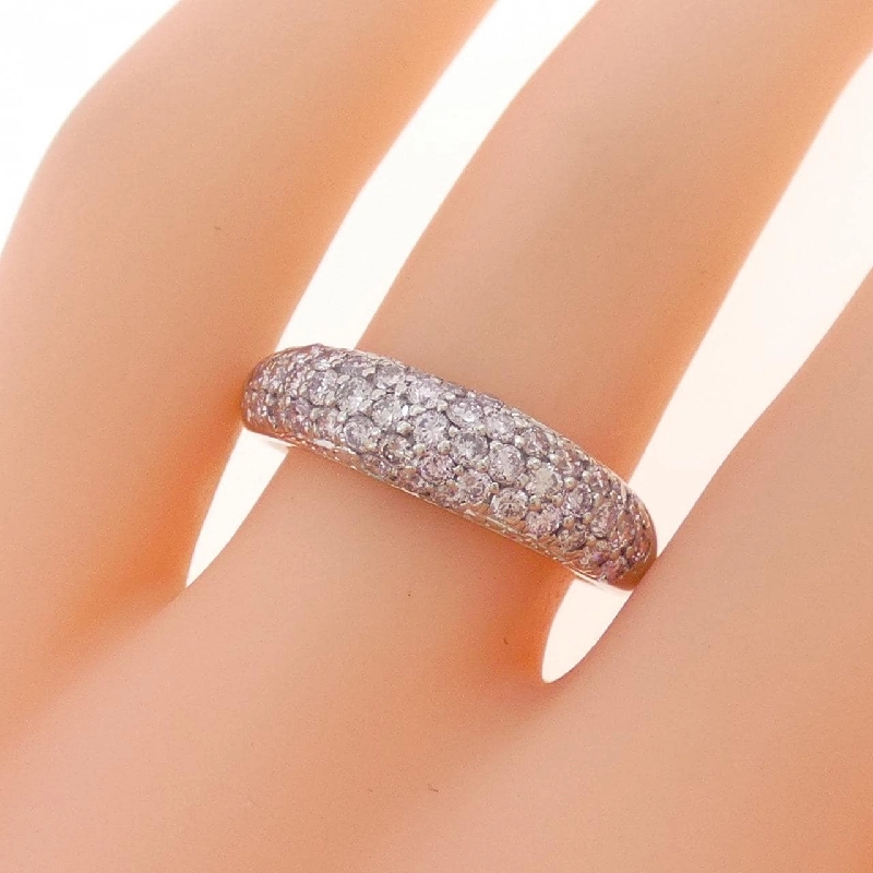 Nhẫn kim cương hồng PT900 Pavé 0.33CT - Hàng hiệu Authentic 850500