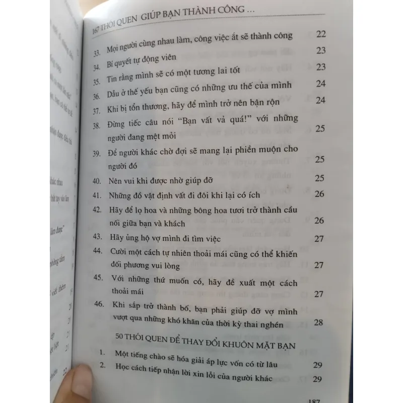 167 thói quen giúp bạn thành công trong cuộc sống
 958417