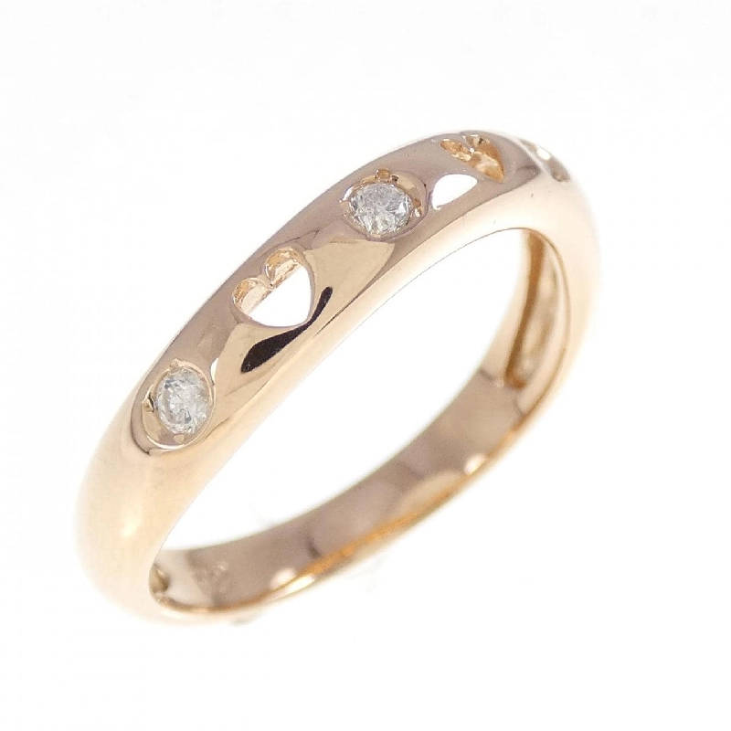 Nhẫn kim cương hình trái tim K18PG - Hàng hiệu Authentic 854089