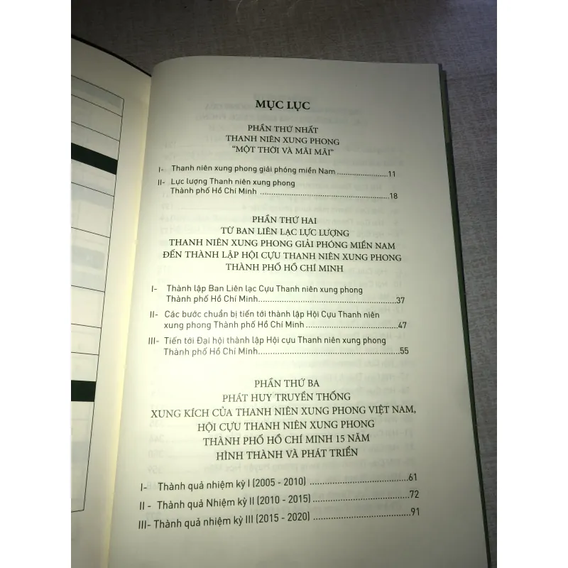 Kỷ yếu Hội Cựu thanh niên xung phong thành phố Hồ Chí Minh-15 năm hình thành và phát triển 779583