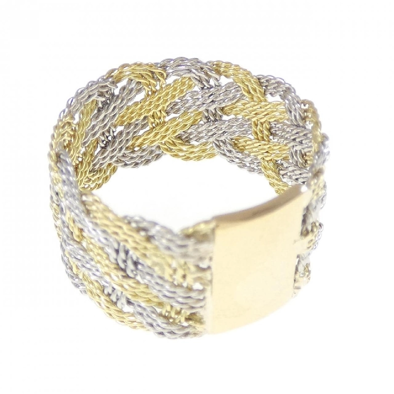 Nhẫn K18YG/PT900 - Hàng hiệu Authentic 852589