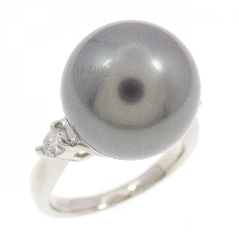 Nhẫn ngọc trai đen PT900 12.6mm 668370