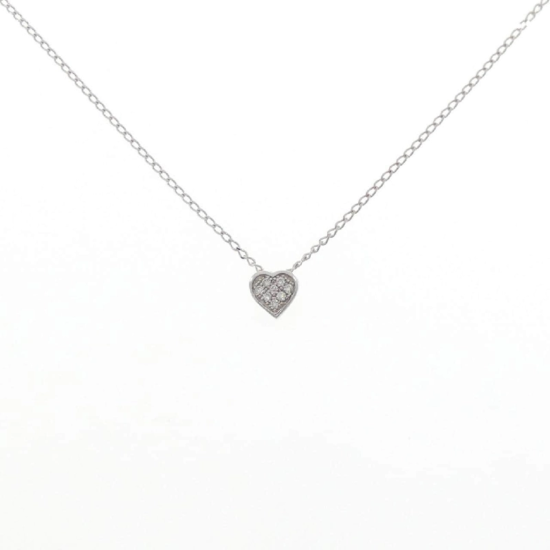 K10WG Dây chuyền kim cương hình trái tim - Hàng hiệu Authentic 857996