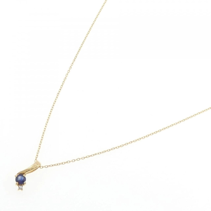 K18YG Sapphire Necklace - Hàng hiệu Authentic 856112