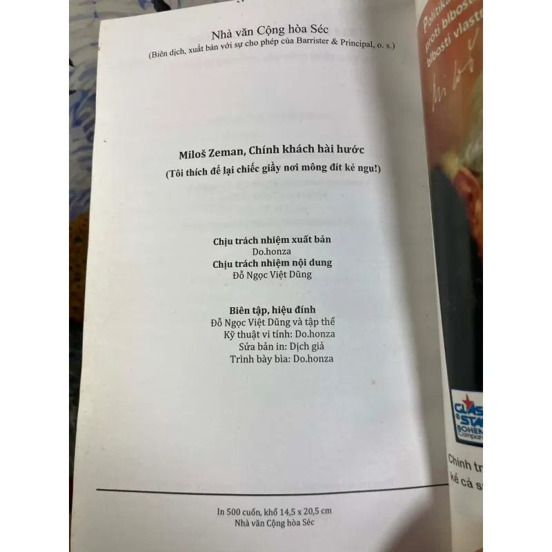 Miloš Zeman - Chính Khách Bài Hước 957766