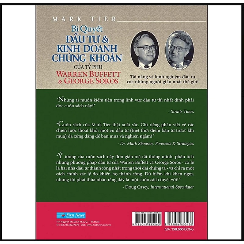 Bí Quyết Đầu Tư & Kinh Doanh Chứng Khoán Của Tỷ Phú Warren Buffett Và George Soros 147408