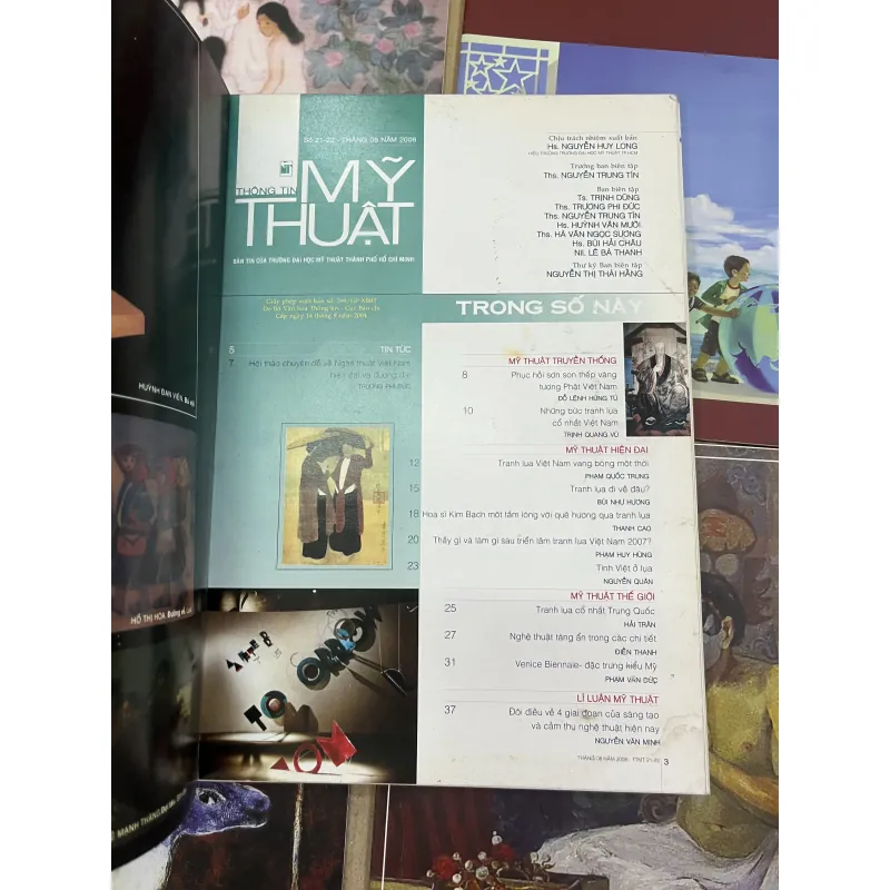 Combo 10 cuốn Tạp chí & Bản tin Mỹ thuật (Giai đoạn 2008 - 2017) 796493
