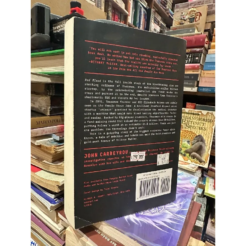 Bad Blood - John Carreyrou 601769