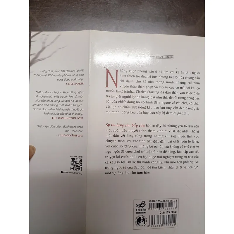 Sự im lặng của bầy cừu - Mới 100% - Sách cũ 640361