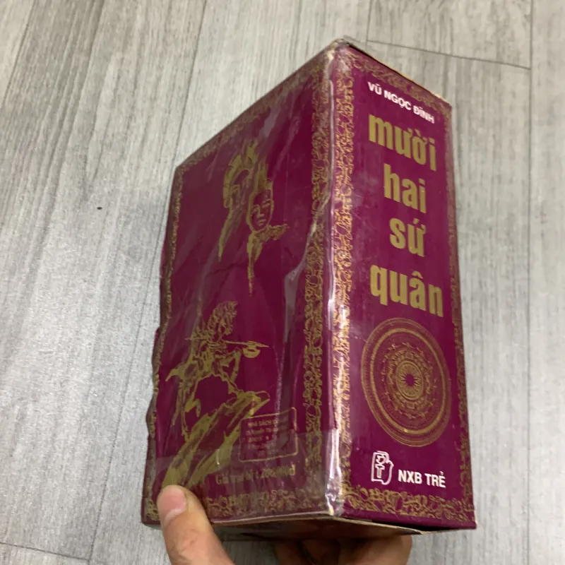 Mười hai sứ quân, tiểu thuyết lịch sử việt nam - vũ ngọc đĩnh. 4a2 756454