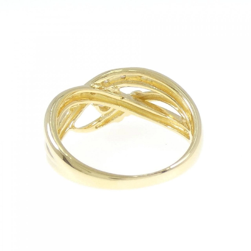 Nhẫn kim cương K18YG 0.20CT 672184