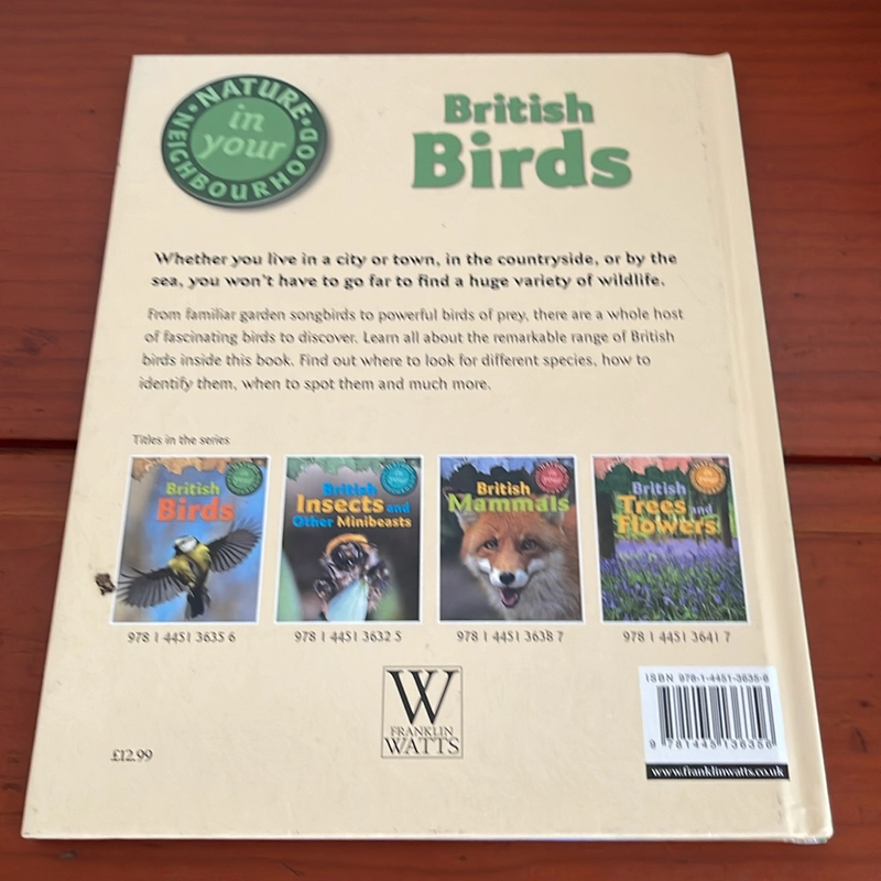 PICTURE BOOK British birds 534316