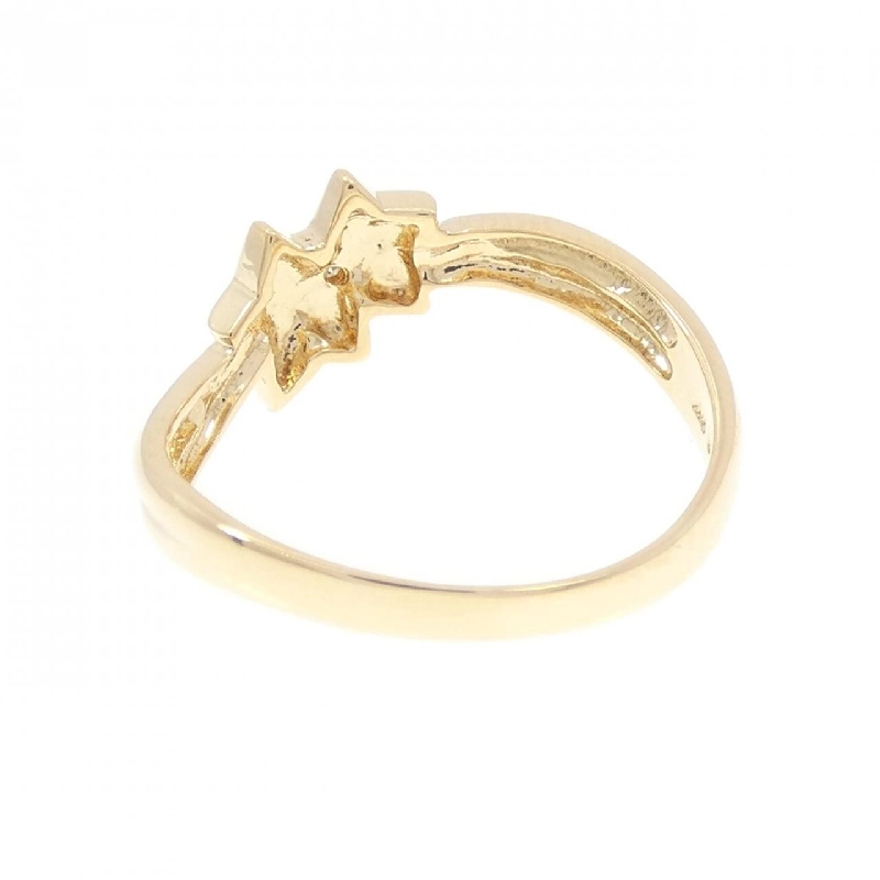 Nhẫn kim cương K18YG 0.005CT 668020