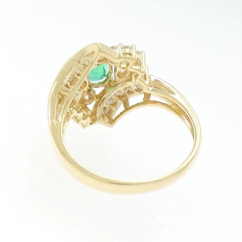 Nhẫn Emerald K18YG 0.39CT - Hàng hiệu Chính hãng 854775
