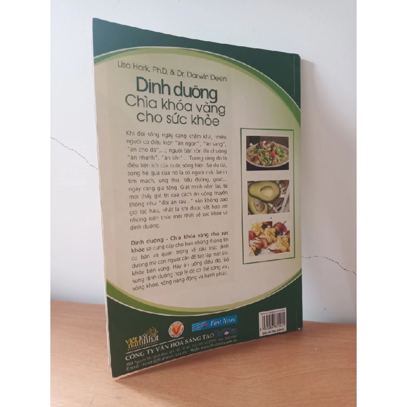 [Phiên Chợ Sách Cũ] Dinh Dưỡng - Chìa Khóa Vàng Cho Sức Khỏe (2013) - Lisa Hark, Ph.D., Dr. Darwin Deen S2508 544660