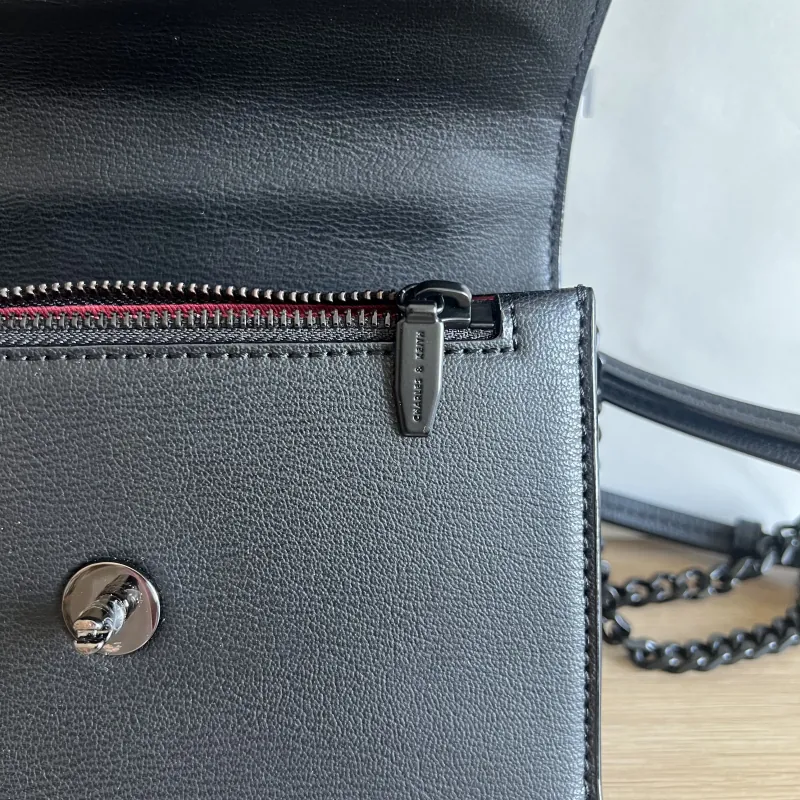 Túi Xách Nữ Charles & Keith Ring Push-Lock Shoulder Bag (Hàng auth kèm túi giấy) 596043