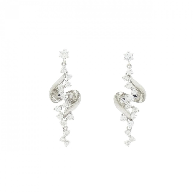 K18WG Bông tai kim cương 1.00CT - Hàng hiệu Chính hãng 870578