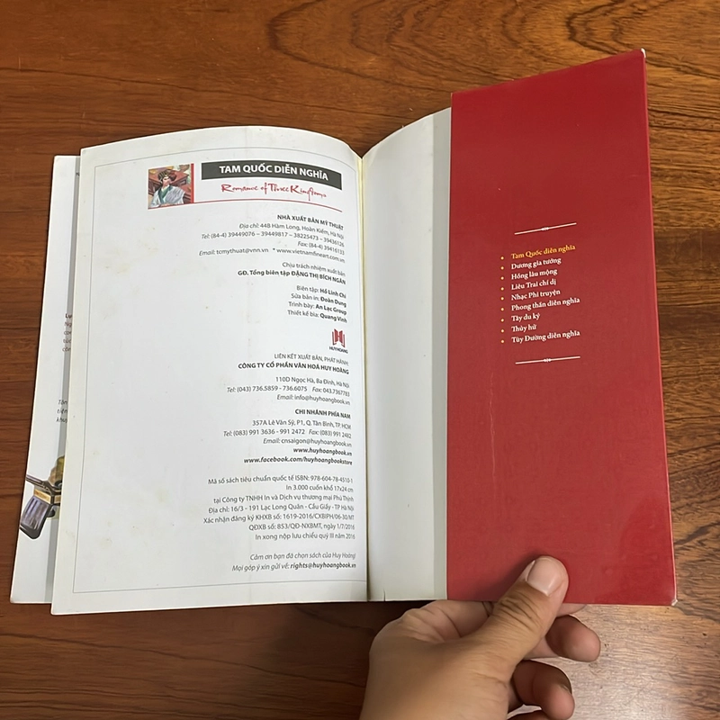 II Văn Học Trung Quốc: Tam Quốc Diễn Nghĩa - La Quán Trung - 2016 497272