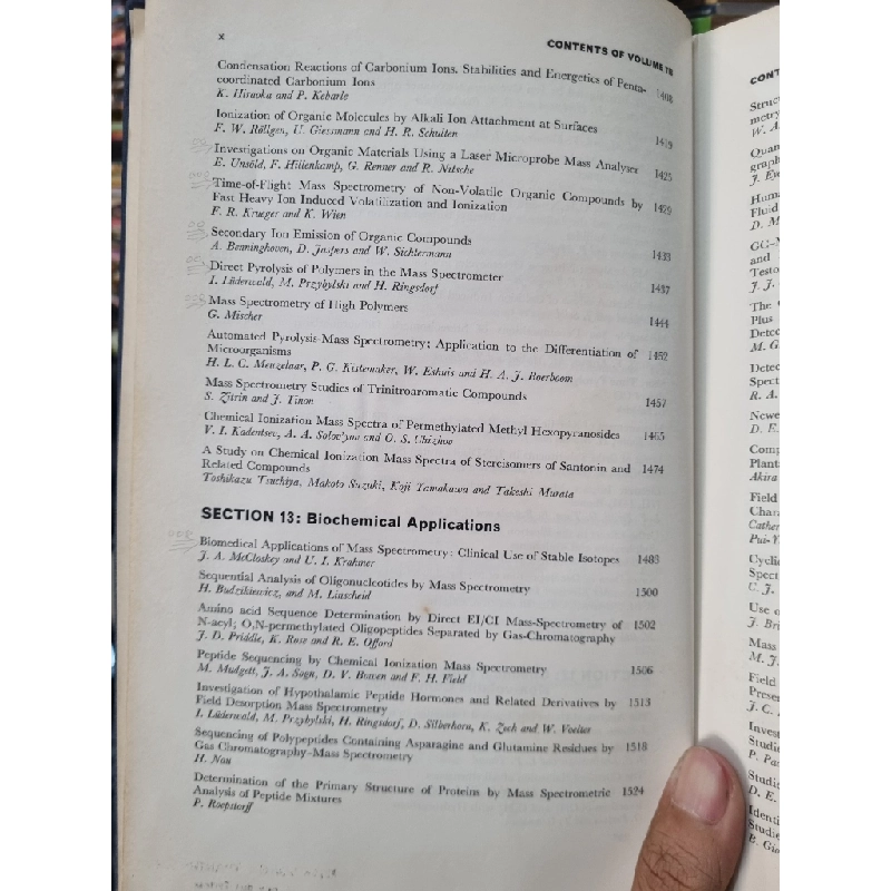 Advances in Mass Spectrometry (Volume 7B) - Edited by N. R. Daly 448814