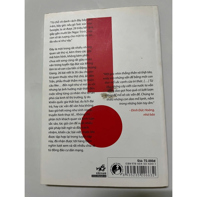 Bức xúc không làm ta vô can 448633