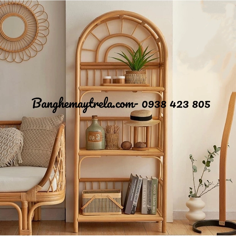 Kệ mây tre đan tự nhiên 464118