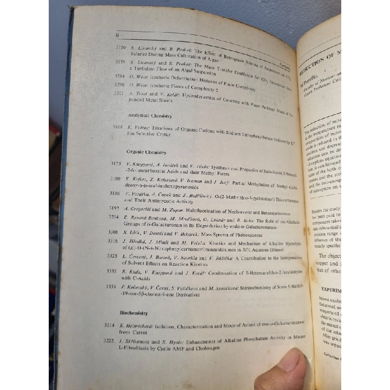 COLLECTION OF CZECHOSLOVAK CHEMICAL COMMUNICATIONS : Volume 42 (11 November 1977) 198583