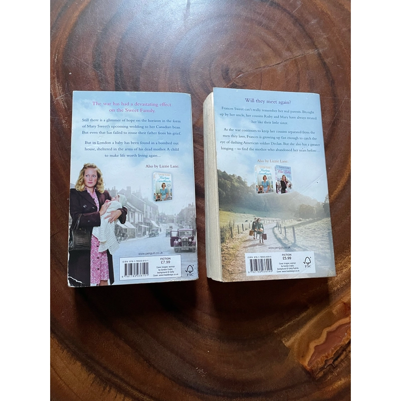 II 2 English Books: War Baby & Home Sweet Home - LIZZIE LANE - 2016 442866