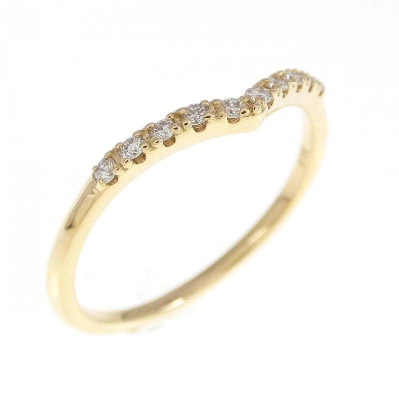 Nhẫn kim cương K18YG 0.09CT 670639